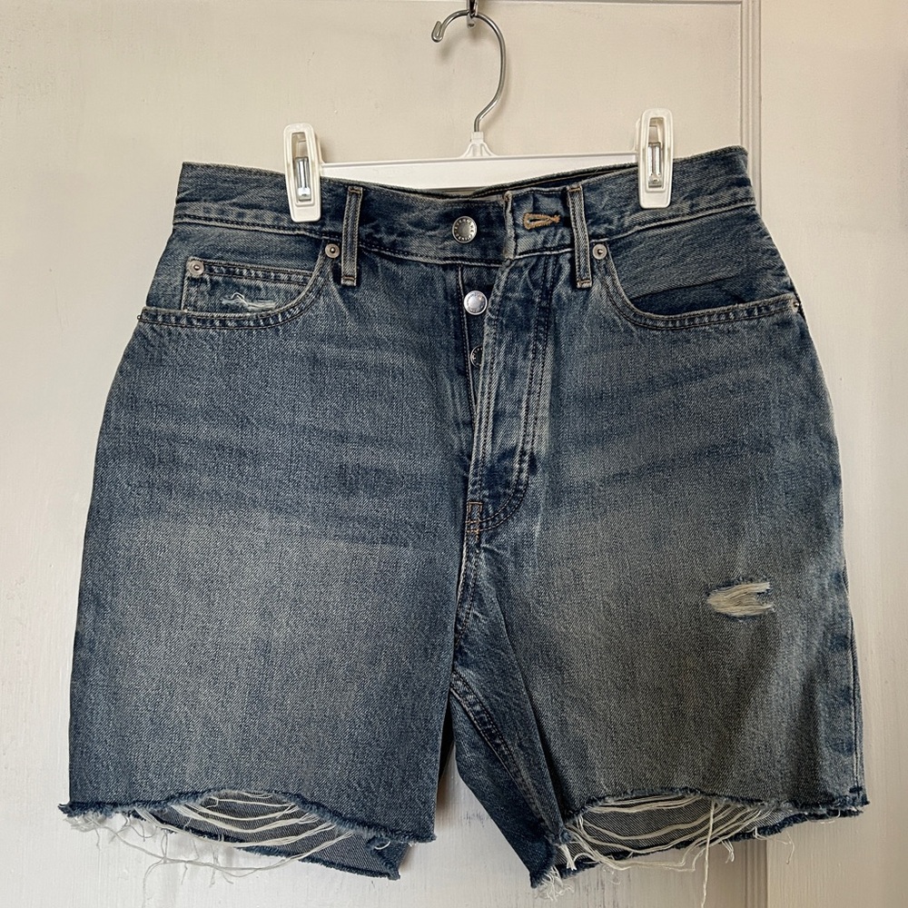 Everlane denim way high shorts size 28